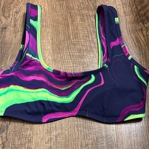 Fabletics Colorful Women's Sports Bra